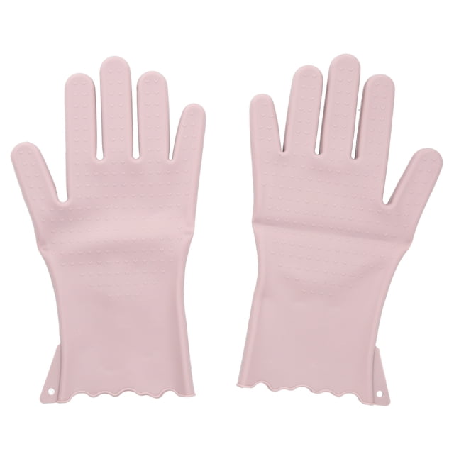 Guantes de lavado, guantes de silicona, guantes de cocina impermeables antiescaldaduras, guantes diseñados para precisión