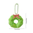 thumbnail image 3 of Steadlien Soft Plush Christmas Tree Ornament - Cute Doll Pendant with Polyester Fabric - Festive Holiday Decoration for Tree and Home Seasonal Celebration, 3 of 6