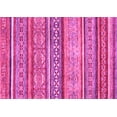 thumbnail image 1 of Ahgly Company Indoor Rectangle Abstract Pink Modern Area Rugs, 2' x 4', 1 of 4