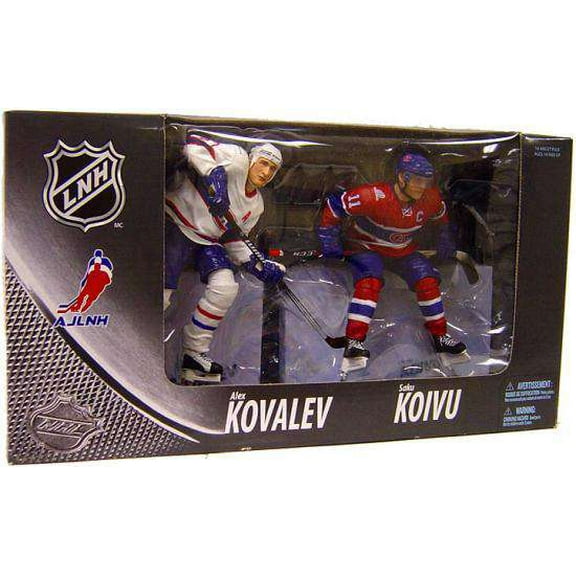 McFarlane NHL Hockey Action Figures Box Set: Exclusive Saku Koivu / Alex Kovalev