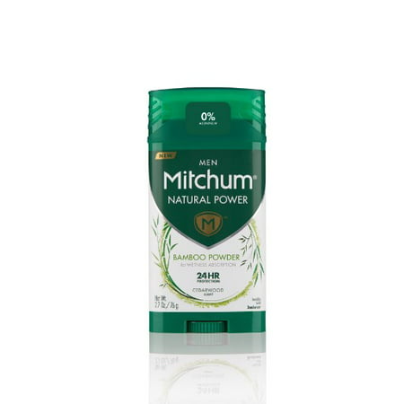 Mitchum Natural Power Deodorant for Men, Cedarwood 2.7 (Best Natural Deodorant Australia)