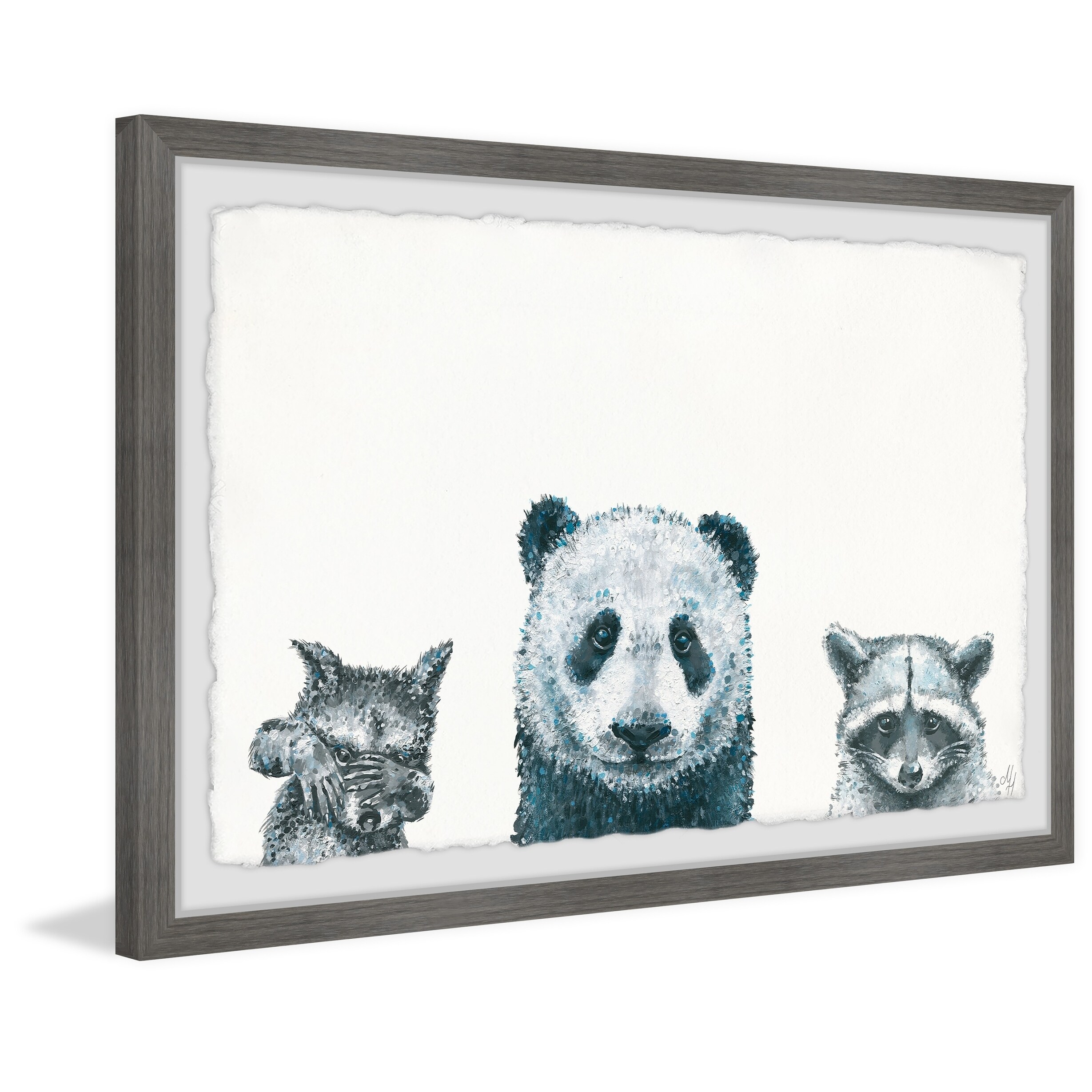 Marmont Hill Shy Trio Framed Wall Art