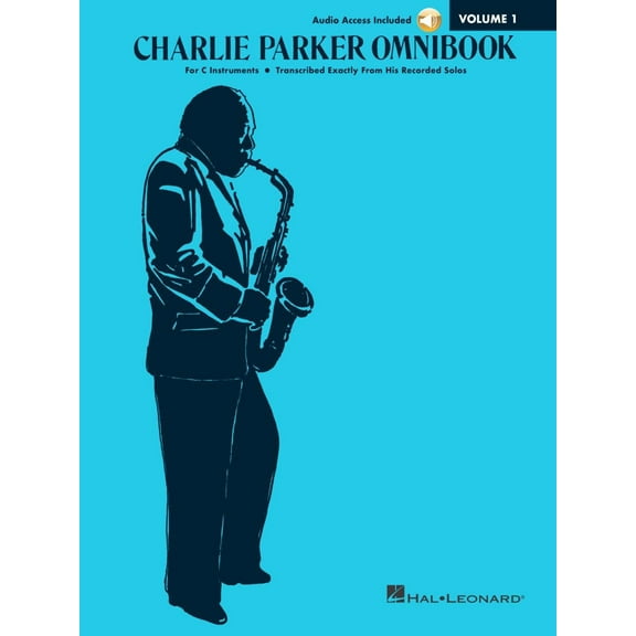 Hal Leonard Charlie Parker Omnibook - Volume 1 C Instruments Edition Book/Online Audio