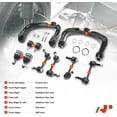 thumbnail image 2 of A-Premium 10Pcs Suspension Kit, Front Upper Control Arm, Front Upper Lower Ball Joint, Front Rear Sway Bar Link, Compatible with Chevrolet Trailblazer SSR GMC Envoy Buick Rainier Saab 9-7x Isuzu, 2 of 9