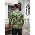 thumbnail image 6 of COOFANDY Men's Long Sleeve Camo T-Shirt, Tree Branch Print Crew Neck Tee, Slim Fit Casual Athletic Shirt, Lightweight Breathable Top for Fall Winter Hunting Hiking Daily Wear, 6 of 7