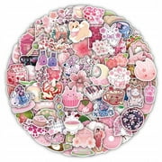 100Pcs Cartoon Adorable Pink Cherry Blossom Oso Lol3895
