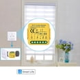 thumbnail image 5 of Tuya Module Interrupteur de Rideau Intelligent Wifi Connecté Volets Roulants Moteur de Store Application Smart Life Compatible avec Alexa Home, 5 of 5