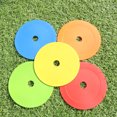 thumbnail image 2 of 10 marcadores de disco planos de fútbol, marcadores de puntos antideslizantes, marcadores de entrenamiento de velocidad y agilidad para deportes de fútbol y baloncesto, accesorios de ayuda, 2 of 5