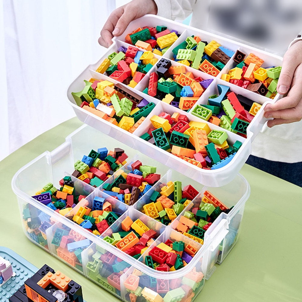 Small Particle Lego Storage Box Building Block Storage Box Childrens Toy  Parts Classification Sorting Sorting Box Sub-package 