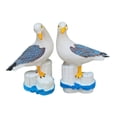thumbnail image 5 of GOOHOCHY 2Pcs Seagull Figurines Garden Nautical Seagull Statue Birds Figurines Ornaments Seagull Sculpture, 5 of 8