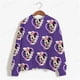 thumbnail image 3 of Sudadera con estampado de Minnie Mouse de Disney para mujer, suéter de cuello redondo para primavera y otoño, ropa holgada coreana, estilo retro Harajuku coreano, 3 of 5