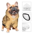 thumbnail image 3 of Balery German Shepherd Dog Sudadera con Capucha para Perros Pequeños – Ropa para Mascotas, Disfraz para Perros y Gatos, Ideal para Fiestas y Cosplay-Medium, 3 of 7