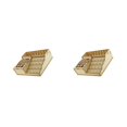 thumbnail image 2 of Kearding Wooden Epoxy Tools Storage Holder Paint Bottles Model Rack Organizer 225x266x67mm 2Conjunto, 2 of 6