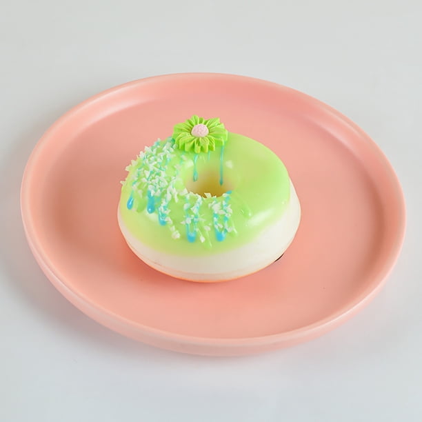 Simulación de Pastel de Comida Postre Imanes de Refrigerador Juguete Antiestrés para Decoración de Cocina y Regalo, Donut y Pastel de Comida Falsa Realista