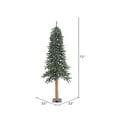 thumbnail image 3 of Vickerman 6' Natural Bark Alpine Artificial Christmas Tree, Unlit, 3 of 4