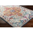 Mark&Day Area Rugs, 7x7 Olivia Traditional Saffron/Navy Square Area Rug