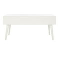 thumbnail image 7 of SAFAVIEH Mozart Mid-Century 2 Drawer Coffee Table, Distressed White, 7 of 7