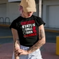 thumbnail image 2 of Relationship Status, Single, Taken, Gamer with Game Controller, Military Green T-Shirt, 3XL, 2 of 5