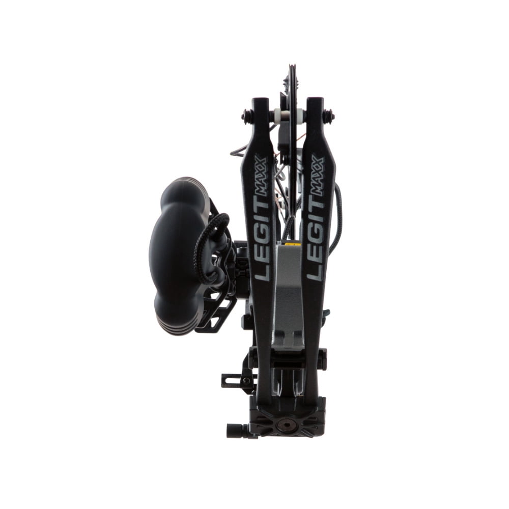 Bear Legit Maxx RTH RH70 Compound Bow, Adjustable 10-70 lbs, 14-30" Draw, Ready-To-Hunt Package, Black (AV54A23117R)
