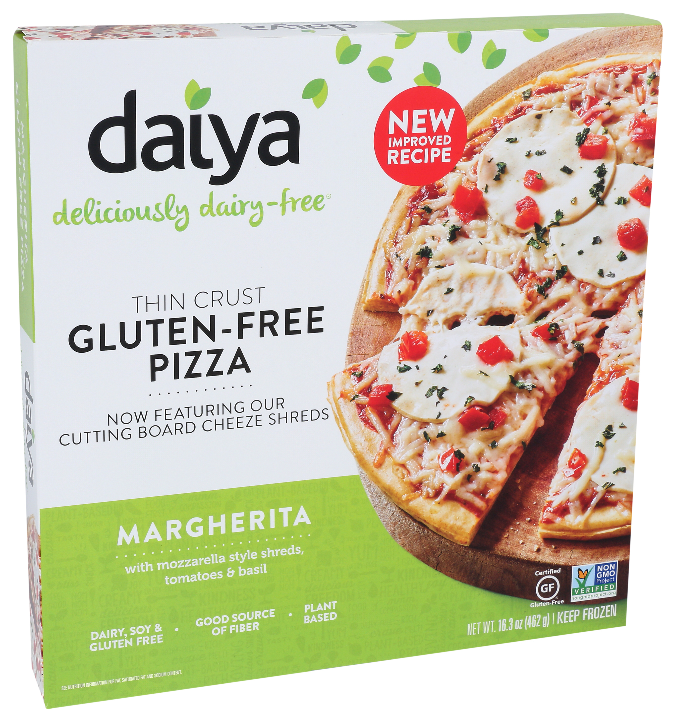 Daiya Margherita Gluten Free Pizza 16 3 Oz Walmart Com Walmart Com