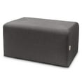 thumbnail image 3 of Jaxx Monroe Large Rectangular Foam Ottoman / Coffee Table, (36 x 18), Ebony, 3 of 6