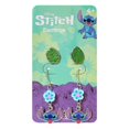 thumbnail image 1 of Pendientes LUV HER Stitch hipoalergénicos con 1 hoja y 1 puntada, 1 of 5