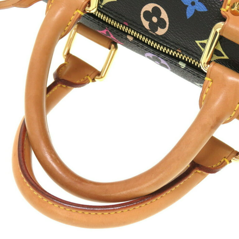 LOUIS VUITTON Monogram Multicolor Speedy 30 Noir Handbag W 31cm Japan [Used]