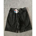 thumbnail image 3 of Pantalones cortos de mezclilla con estampado de payaso y grafiti de estilo hip hop lavado gótico americano, estilo Y2K, estilo casual clásico negro, pantalones anchos hasta la rodilla, 3 of 5
