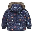 thumbnail image 6 of Toddler Reversible Jacket Winter Warm Hooded Coat Baby Boy Thick Fleece Jacket Kid Infant Girl Full Zipper Outerwear Clothes, 6 of 6