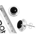 thumbnail image 3 of 925 Sterling Silver Earring Natural Black Onyx Handmade Jewelry, 3 of 4