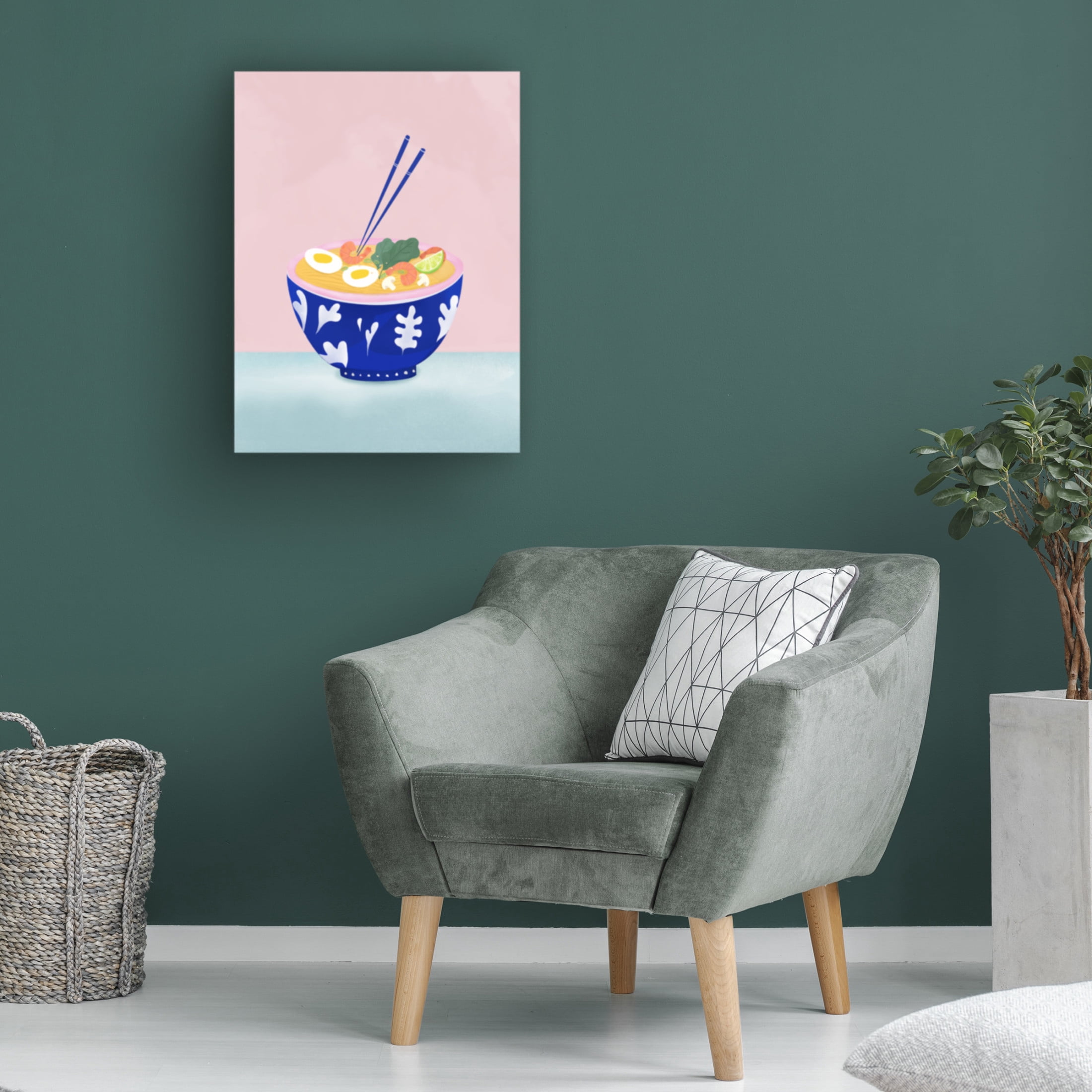 Trademark Fine Art Petra Lizde Ramen Bowl Canvas Wall Art