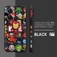 thumbnail image 3 of Case For VIVO Y55 Y52S Y53S Y66 Y71T Y73S 5G Y85 Y93 Z5X Z6 Simple Liquid Silicone Case Marvel Cartoon Iron Spider-Man Poster, 3 of 5