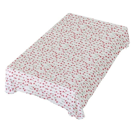 

JSTEL Weeping Pink Cherry Blossom Flower Table Cloth Rectangle 60 x 90 Inch Tablecloth Anti Wrinkle Table Cover for Dining Kitchen Parties