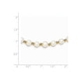 thumbnail image 3 of FB Jewels 14K Yellow Gold 6-7mm White Round Freshwater Cultured Pearl Bracelet, 3 of 3