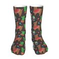 thumbnail image 1 of Panda Polka Dot Cute Pattern Socks,Unisex Fashion Athletic Casual Socks Adult Stockings Sports Socks Travel Socks For Women Men, 1 of 5