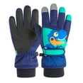 thumbnail image 1 of Guantes de esquí y snowboard para niños, guantes impermeables y cálidos para invierno, guantes de nieve con pantalla táctil para clima frío para hombres, mujeres, niños, esquí y snowboard, 1 of 6