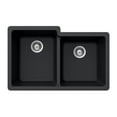 thumbnail image 4 of Houzer M-175U CLOUD 33" x 20-1/2" Granite Composite Undermount 60/40 Double Bowl Kitchen Sink, 4 of 9
