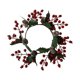 thumbnail image 1 of Anillo de vela de Navidad, guirnalda de anillo, decoración de corona de invierno, corona de Navidad, corona artificial para sala de estar, casa de Estilo J, 1 of 9
