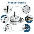 thumbnail image 3 of F0812B3146, F0816B4732, 35407 Power Vent Attic Fan Motor Replacement for Air Vent Attic Fan Motor, 3 of 5