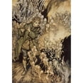 thumbnail image 2 of Man Playing Flute To Gnomes Poster Print By Mary Evans Picture Libraryarthur Rackham (24 X 36), 2 of 4