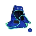 thumbnail image 3 of Capucha de sombrero de soldadura transpirable, lavable ajustable, casco de soldadura de malla interna para soldador Protección facial , azul L L azul shamjiam Capucha de soldadura transpirable, 3 of 8