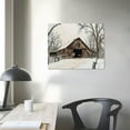 thumbnail image 4 of COMIO Old Barn Paintings Canvas Wall Art Farmhouse Barn Pictures Rustic House Painting Old House Wall Art Country Style Poster Rustic Barn Pictures Modern Farmhouse Artwork for Living Room, 4 of 6