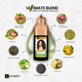 thumbnail image 4 of HERBBY Hair Color Shampoo for Gray Hair Coverage&Color Transform with 9 Herbal Extracts -Long Lasting (6-8 Weeks) Shiny Evenly Colored Instant Hair Dye Shampoo&Conditioner 500 Ml (DARK BROWN COLOR), 4 of 5