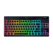 Razer BlackWidow V4 Low-profile Tenkeyless HyperSpeed Wireless Low-profile Mechanical PC Gaming Keyboard, Black