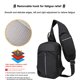 thumbnail image 3 of Bolso bandolera pequeño para hombre, mochila cruzada, mochilas de viaje, paquete de pecho, bolso de hombro ligero al aire libre, 3 of 6