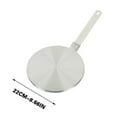 thumbnail image 2 of Xecvkr Induction Cooker Heat Diffuser Plate Stainless Steel Aluminum Alloy Adapter for Gas Stove Even Heat Distribution 20/22/24cm, 2 of 9