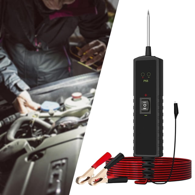 Probador de circuito eléctrico automotriz, herramienta de diagnóstico de automóvil, función de linterna premium multiusos, dispositivo de prueba de