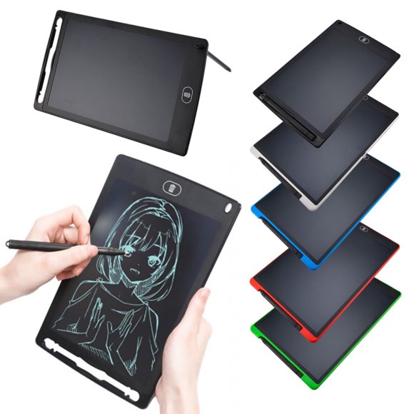 generic LCD Writing Tablet 12/10/8.5inch Digital Graphic Drawing Pad Black