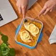 thumbnail image 4 of Sistema Nest It Food Storage Containers with Lids, Assorted Colours & Sizes, 3 Pack – Airtight, Stackable, BPA Free Containers for Meal Prep, Lunch & Snacks, 4 of 7