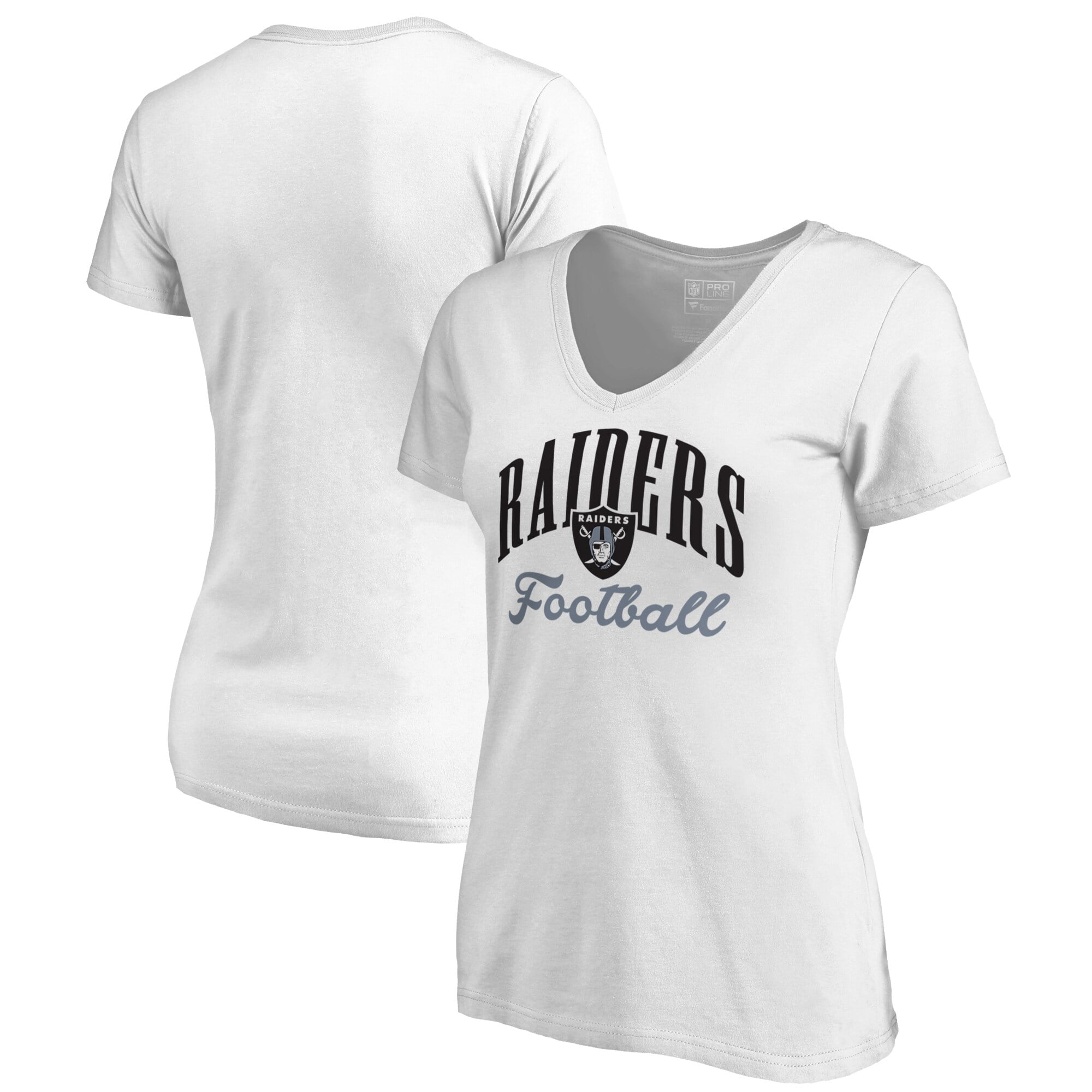 Women's NFL Pro Line by Fanatics Branded White Las Vegas Raiders